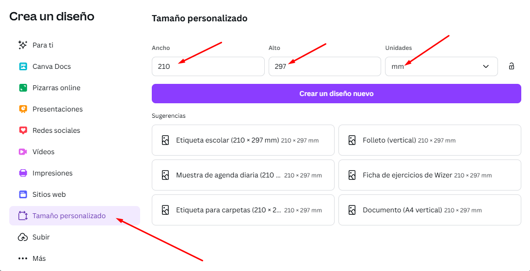 Ajuste de Tamaño