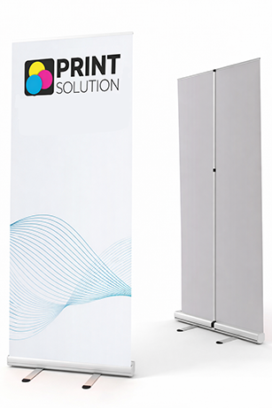 Roll-Up personalizado con soporte de aluminio